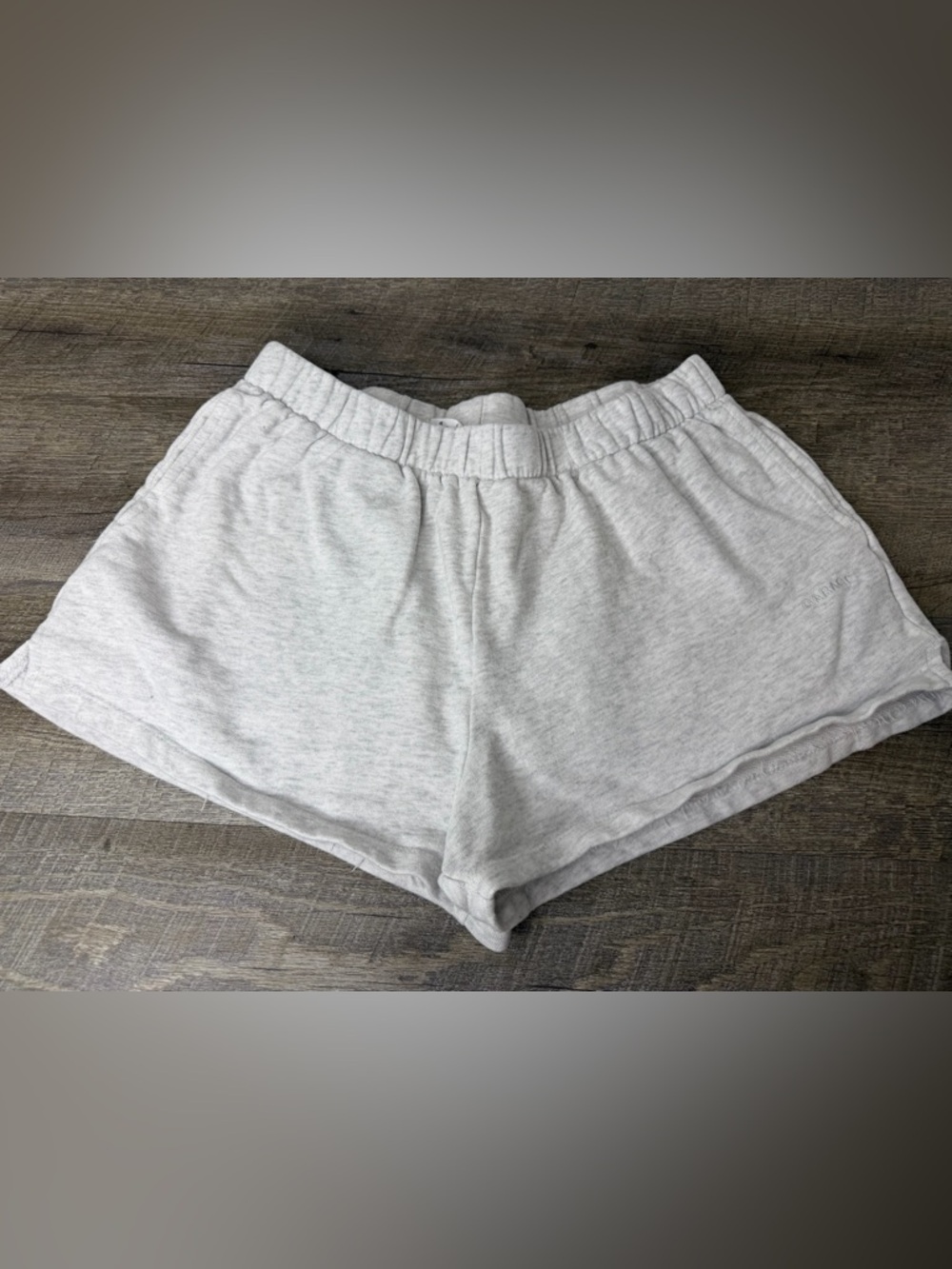 Garage Heathered Gray Shorts Medium Women’s